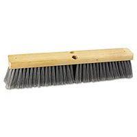 Boardwalk 20418 Floor Brush Head, 18" Head, Flagged Polypropylene Bristles