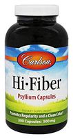 Carlson Labs Psyllium Food Supplement, 500mg, 300 Capsules