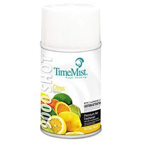 TimeMist 9000 Shot Metered Air Fresheners, Citrus, 7.5oz Aerosol, 4/Carton - 1042649