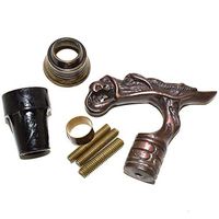 Nautical World Antique Brass Dragon Handle Cane Walking Stick Designer Walking Canes Gifts, Affordable Gift Decorative Walking Cane Fashion Statement for Men/Women/Seniors/Grandparents! Item