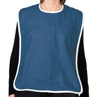 Terry Bib with Velcro Closure 3 Pack - Navy