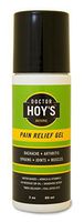 DOCTOR HOY'S Natural Pain Relief Gel - Water based timed Released Menthol for Long Lasting Pain and Inflammation Relief - 3oz Roll On - MADE in USA