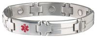 Sabona Men's Med Id Bracelet, Small