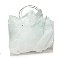 Clear Handle Gift Bags 4-3/4" X 2 3/4" X 6 3/4" | Quantity: 25 Gusset - 2 3/4" Width 4 3/4"