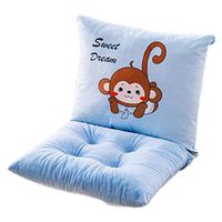 Kylin Express Indoor Soft Home/Office Squared Cute Fashion Seat Breathable Chair Cushion with Backrest, Y20