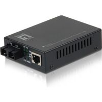 CP Technologies 10/100BASE-TX to 100BASE-FX SMF SC Mini Media Converter, 20km FVT-2201