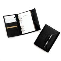 Cross Autocross Leather, Personal Agenda, Black, Pen Included (AC134-7)