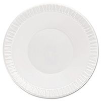 Dart 12BWWQR Quiet Classic Laminated Foam Dinnerware Bowls, 10-12 Oz, White, 125/Pk