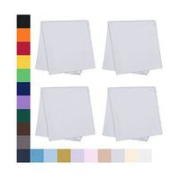 Eyeglass Cleaner Microfiber Cloth - Glasses Cleaner For All Gentle Surfaces, Touchscreens, Smartphones, Camera Lenses, LCD & HD Screens -Light Grey, 4 Pack- By OptiPlix