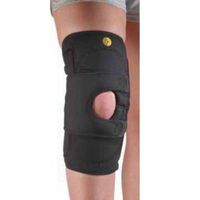 Corflex CoolTex J-Pull Patella Stabilizer w/Lo Pro Hinge-3XL-Left - Black