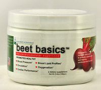 Beet Basics-The True Cardiovascular Super-Food - Nitric Oxide Booster Plus Cardiovascular and Endurance Support Supplements and Super Antioxidants