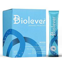 Mood Probiotics and Prebiotics Drinkable Powder by Biolever | Clinically Proven to Help Reduce Stress-Related Symptoms | Daily Digestive and Immune Health Supplement | Flavorless, 30 Packet