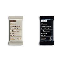 RXBAR, Coconut Chocolate, Protein Bar, 1.83 Ounce (12 count) with Chocolate Sea Salt, Protein Bar, 1.83 Ounce Breakfast Bar