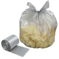 Anbers 18 Gallon Trash Can Liners, Grey, 110 Counts