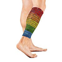 Calf Guard Sleeves Rainbow Gay Pride Flag Sports Calves Guards Sleeves for Running, Basketball, Baseball, Football