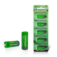 【5-Year Warranty】SURPOWER A23 23A 23AE 12v Alkaline Battery A23s -5 Pack