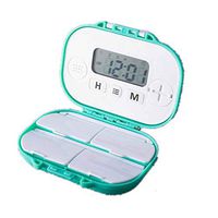 Smart Automatic Pill Electronic Pill Dispenser Packaging Box Portable Mini Digital Pill Box Weekly Pill Organizer with Alarm Reminders and Alarm Clocks