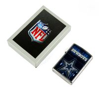 Zippo NFL Dallas Cowboys Street Chrome Pocket Lighter