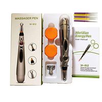 N Noble One Electronic Acupuncture Pen 9 Grades Adjustable Meridians Energy Heal Massage Pen for Pain Reliefing Face Lift Tools