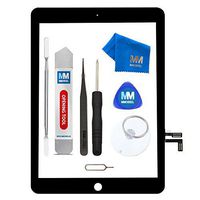 MMOBIEL Digitizer Compatible with iPad 5 2017 (Black) 9.7 Inch Touchscreen Display Glass Assembly Incl. Tool kit