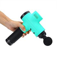 Gohbqany-HO Massage Gun Electric Massager Gun Massage Device Lithium Percussion Massage Gun Deep Tissue Massager Cordless for Bodies Pain Relief (Color : Mint Green, Size : 248x228mm)