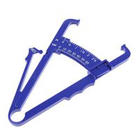 Baosity 0-60mm Measure Body Fat Skinfold Tester Caliper Analyzer