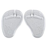 Andux 5 Pairs Pads Non Slip Ball of Foot Cushions Forefoot Cushions for flip-Flop Gel Relieve Foot Pain QJD-01