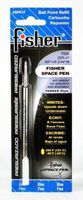 Fisher Space Pen - 3 Pressurized Cartridges Blue Ink Fine Point #SPR1F by Fisher Space