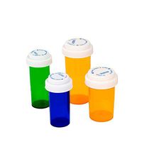 13 Dram Amber Vial with Reversible Cap (24 Vials)