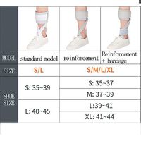 JM-D Drop Foot – Support for Drop Foot Ankle and Foot Orthosis Full Length Trimmable Footplate, Ideal for Drop Foot Ideal for Flaccid Foot Drop,BLEFT,XL