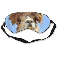 Sleep Mask Alpaca Llama Eye Cover Blackout Eye Masks,Breathable Blindfold
