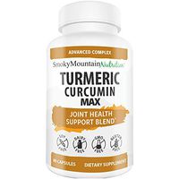 Turmeric Curcumin Supplement Complex - BioPerine Black Pepper, Ginger, Boswellia, Glucosamine, MSM - 95% Standardized Curcuminoids - Inflammation & Joint Supplements, 90 Capsules - for Women for Men