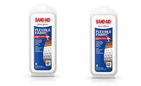 BAND-AID Flexible Fabric Bandages One Size Travel Pack, 8 Each (Pack of 2)