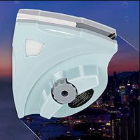 LZH FILTER Magnetic Glass Cleaner, Adjustable Magnetic Glass Wiper Cleaner, Window Glass Cleaning Brush, for High-Rise Building Single Glazed and Double