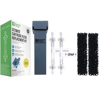 Essential Values Reusable Cartridge Filter Replacement Kit (Annual Pack / 1 Cartridge + 2 Valves + 2 Sponges) – A Compatible Replacement for SoClean 2 Machines | Model SC1200