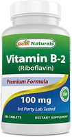 Best Naturals Vitamin B2 100 mg 180 Tablets