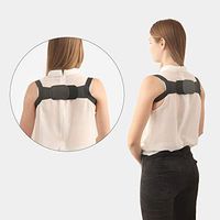 Nappo Posture Corrector for Women/Men, Adjustable Upper Back Support Brace for Pain Relief from Neck, Back and Shoulder