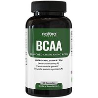 Natura BCAA Capsules - All Natural Branched Chain Amino Acids - Essential 2:1:1 Ratio - Clean BCAAs for Muscle Recovery, Lean Energy and Fat Loss - Pre and Post Workout Supplement for Men and Women
