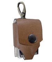 for Zippo Genuine Leather Heavy Duty Pouches Lighter Holder Case Handmade Pouch Accessories by Ebsem (Trigger Hook, Vintage Brown)