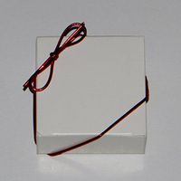 8" Red Stretch Loops 50ct for Candy Boxes / Jewelry Boxes