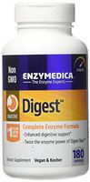 Enzymedica, Digest, Dietary Supplement to Support Digestive Relief, Vegan, Gluten Free, Non-GMO, 180 capsules (180 servings)
