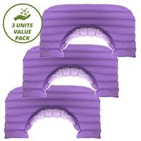 My Heating Pad Set of 3 Microwave Neck and Shoulder Plus Heating Pads | Neck Wraps Microwavable for Relief of Pain, Sore Muscles, Stress, Tension and Headaches (Purple Plus - Value Pack)