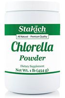 Stakich CHLORELLA Powder 10 LB (in Ten 1 lb Jars) - 100% Pure, Top Quality