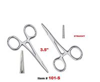 3.5" Hemostat (Mosquito Forceps) Straight Stainless Steel