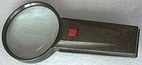 Lighted Handheld Magnifier 2" Lens 5x Magnification