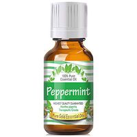 Pure Gold Peppermint Essential Oil, 100% Natural & Undiluted, 30ml