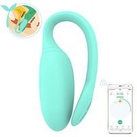 Magic Motion Kegel Fitness Ball with APP & Vibration, Suitable for Beginners Waterproof Silicone Ball, Wireless Remote Control USB Charging Bladder Control and Pelvic Floor Contact (Baby Green)