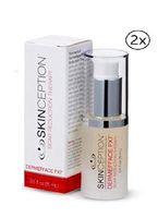 Dermefface fx7 Scar Removal Treatment Helps to Fade and Reduce Scars, Acne Scars, Burns, Surgery and Other Causes with All Natural Result Pack 2