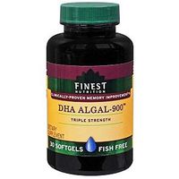 Finest Nutrition DHA Algal-900 Triple Strength Softgels 30 ea