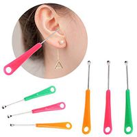 HELLOYOUNG 20pcs Earpick Spoon Tool Clean Ear Wax Curette Remover Health Care Colorful Gift Random Color Other (Wellness & Relaxation)